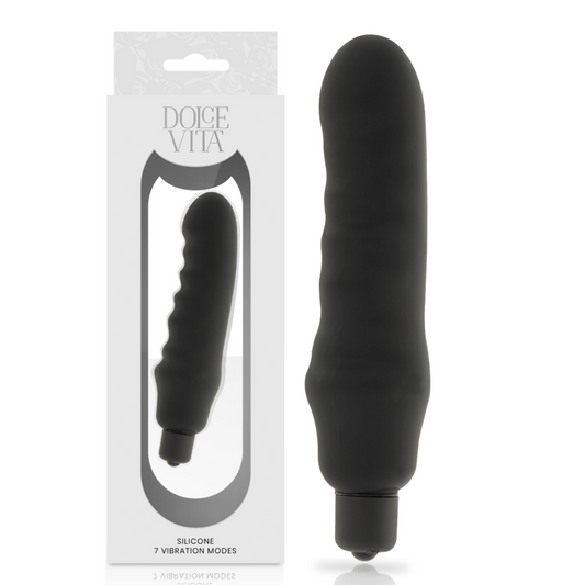 DOLCE VITA - GENIUS  BLACK  SILICONE - Sexotim