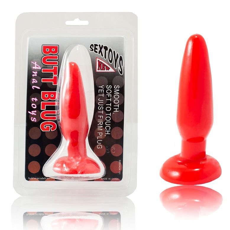 BAILE - KLEINER ROTER ANALSTECKER 15 CM - Sexotim