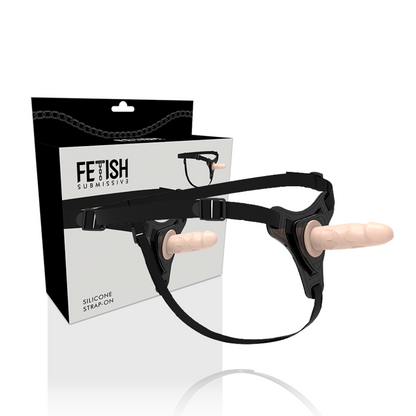 FETISH SUBMISSIVE HARNESS - FLEISCHREALISTISCHES SILIKON 12,5 CM - Sexotim