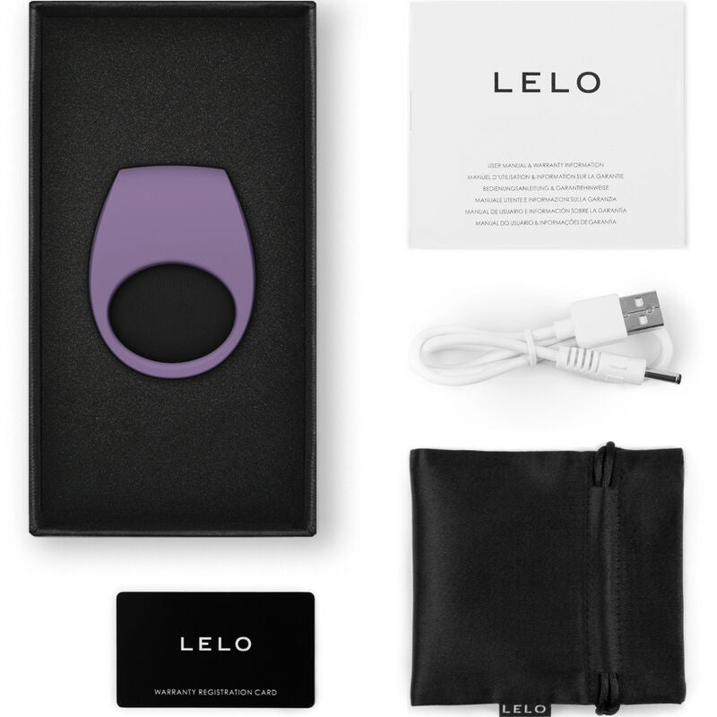 LELO - TOR 3 VIOLETT VIBRATORRING - Sexotim