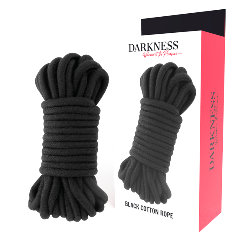 DARKNESS - JAPANISCHES SEIL 5 M SCHWARZ - Sexotim