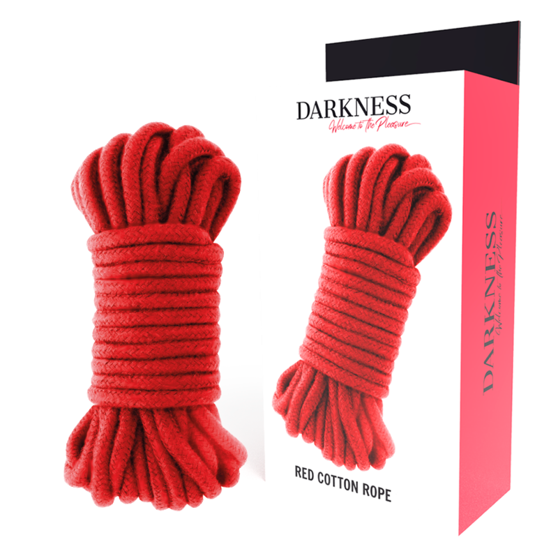 DARKNESS - JAPANISCHES SEIL 5 M ROT - Sexotim