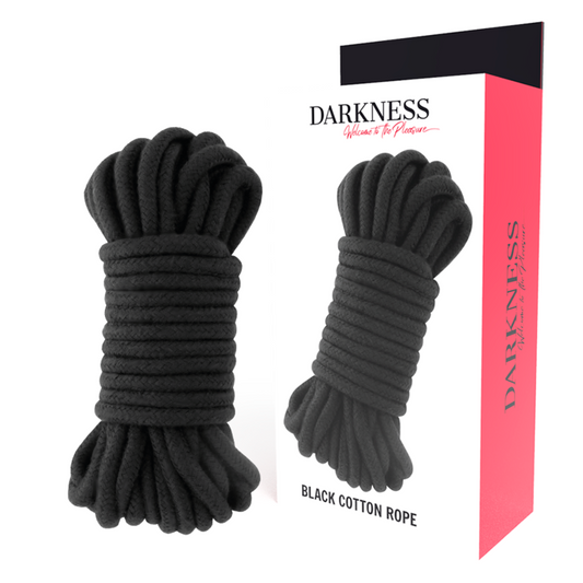 DARKNESS - JAPANISCHES SEIL 10 M SCHWARZ - Sexotim