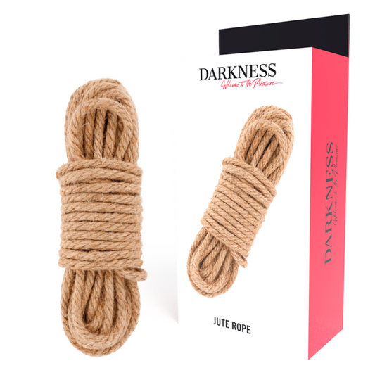 DARKNESS - JAPANISCHES SEIL 10 M JUTE - Sexotim