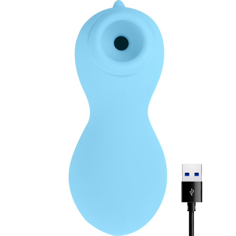 OHMAMA - STIMULATOR-SAUGER MIT BLAUEN DRACHENWELLEN - Sexotim