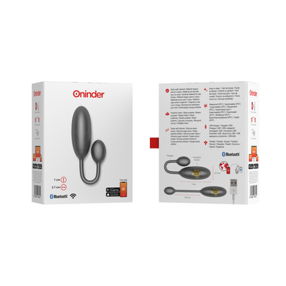 ONINDER - DENVER VIBRATIONSEI ROSA 7 X 2,7 CM KOSTENLOSE APP - Sexotim