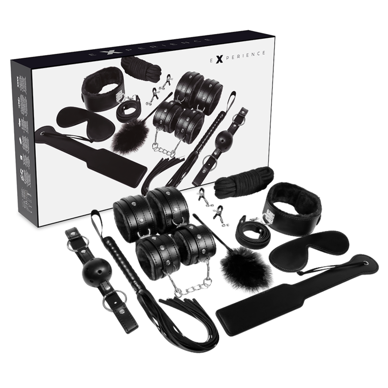 EXPERIENCE - BDSM-FETISCH-KIT SCHWARZE SERIE - Sexotim