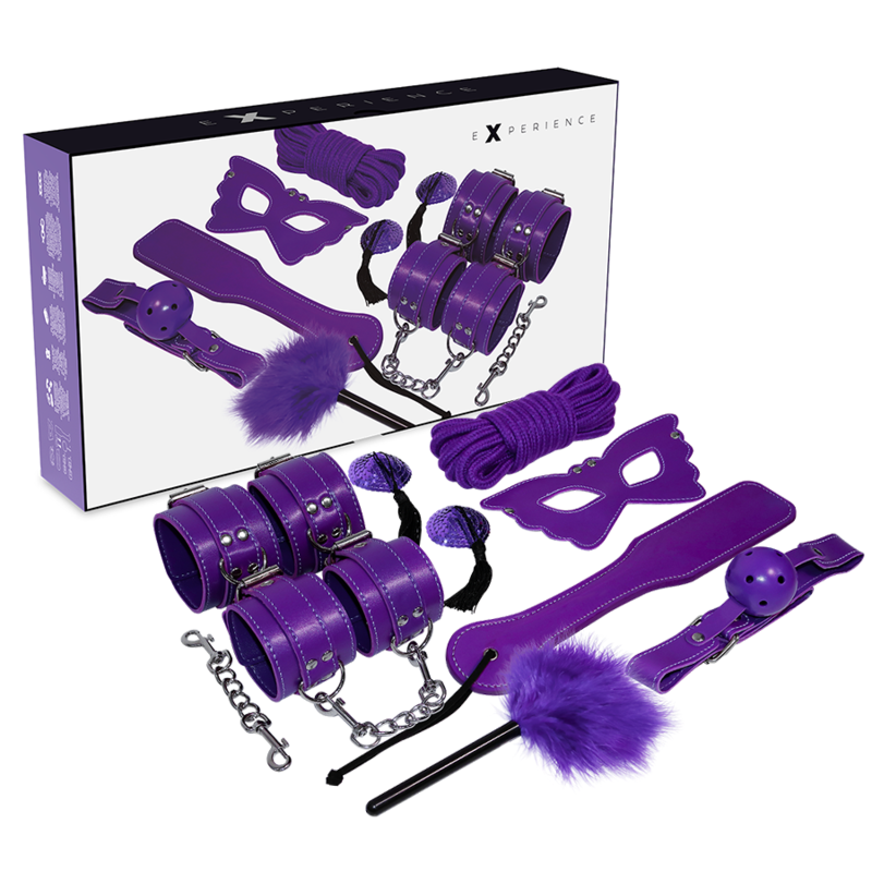 EXPERIENCE - BDSM-FETISCH-KIT LILA SERIE - Sexotim