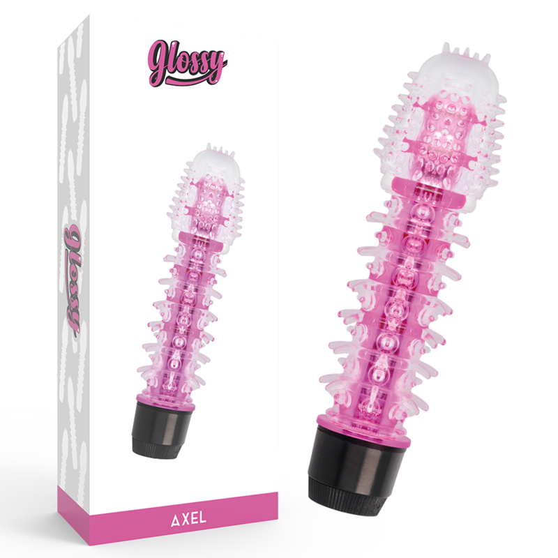 GLOSSY - AXEL VIBRATOR ROSA - Sexotim