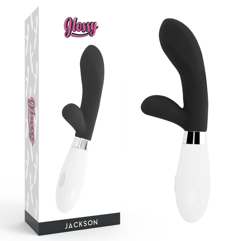 GLOSSY - JACKSON RABBIT SCHWARZ - Sexotim