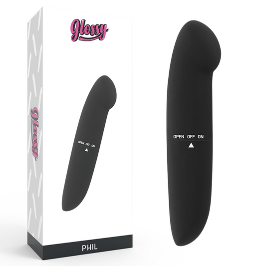 GLOSSY - PHIL VIBRATOR SCHWARZ - Sexotim