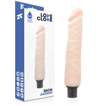 LOVECLONE - JANSEN SELBSTGLEITEND VIBRATOR 26 CM x 4.2 CM - Sexotim