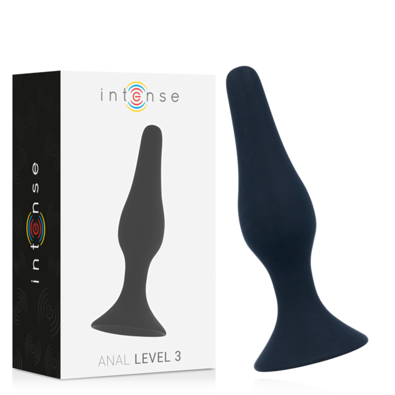 INTENSE - ANAL STUFE 3 12,5CM SCHWARZ - Sexotim