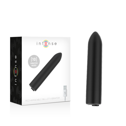 INTENSE - VIBRIERENDE BULLET - 10 VIBRATIONSMODI 8,5 CM x 1,7 CM - Sexotim