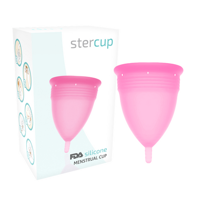 STERCUP - FDA SILIKON-MENSTRUALCUP ROSA - GRÖSSE L - Sexotim