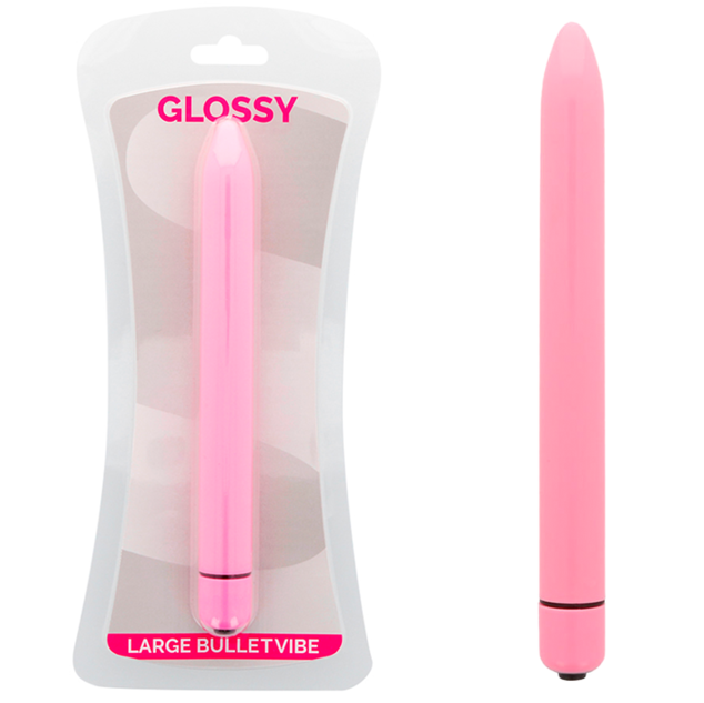 GLOSSY SLIM - VIBRATOR ROSA - Sexotim