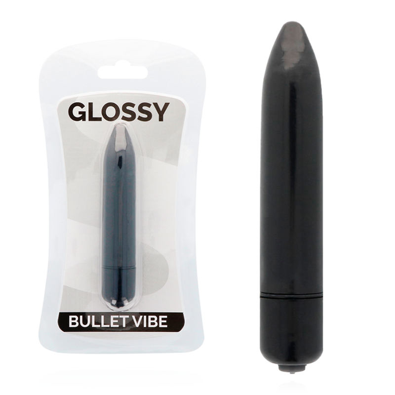 GLOSSY - DÜNNES VIBE SCHWARZ - Sexotim