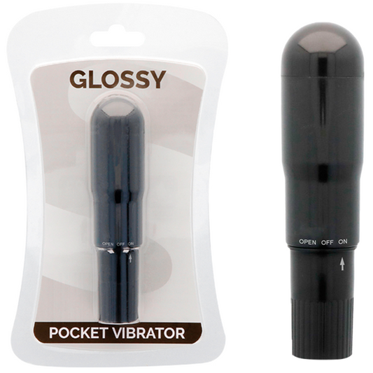 GLOSSY - TASCHENVIBRATOR SCHWARZ - Sexotim