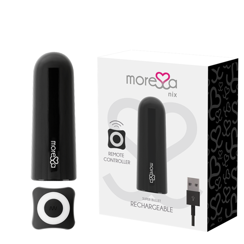 MORESSA - NIX VIBRATOR FERNBEDIENUNG SCHWARZ - Sexotim