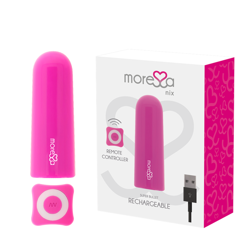 MORESSA - NIX VIBRATOR FERNBEDIENUNG ROSA - Sexotim