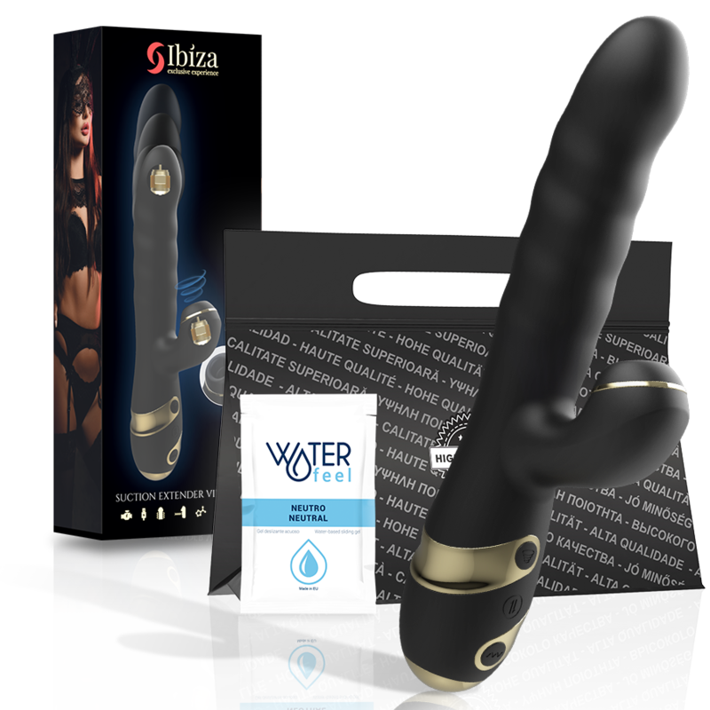 IBIZA - AUF & AB + VIBRATOR + KLITORISAUGER - Sexotim