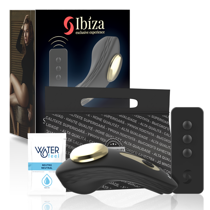 IBIZA - SILIKON-HÖSCHENVIBRATOR MIT FERNBEDIENUNG - Sexotim