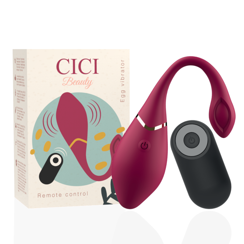 CICI BEAUTY - PREMIUM SILIKON EI VIBRATOR FERNBEDIENUNG - Sexotim