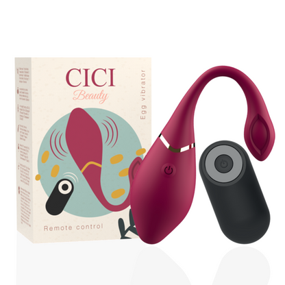 CICI BEAUTY - PREMIUM SILIKON EI VIBRATOR MIT FERNBEDIENUNG - Sexotim