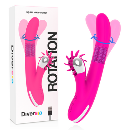 DIVERSIA - HÄSCHEN ROTATION 24 CM - Sexotim