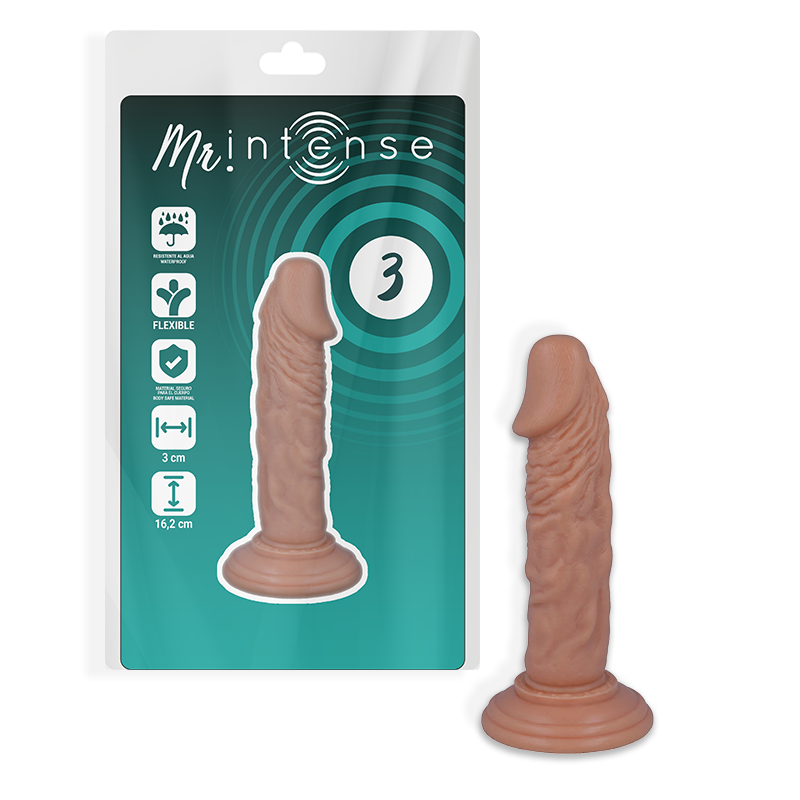 MR INTENSE - 3 REALISTIC PENIS 16.2 CM -O- 3 CM - Sexotim