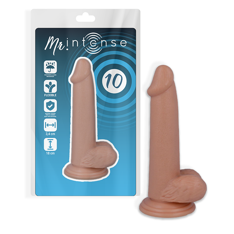 MR INTENSE - 10 REALISTIC PENIS 18 CM -O- 3.4 CM - Sexotim