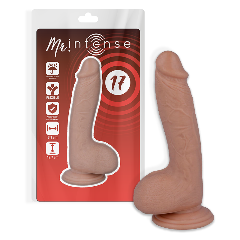 MR INTENSE - 17 REALISTISCHER PENIS 19.7 CM -O- 4.1 CM - Sexotim