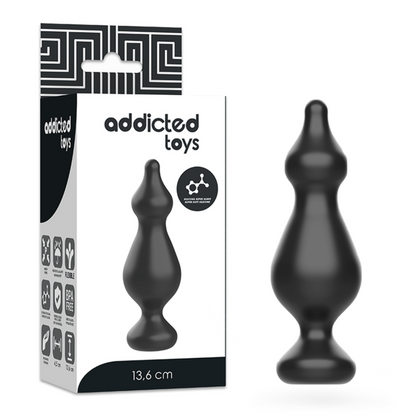 ADDICTED TOYS - ANAL SEXUELLER PLUG 13.6 CM SCHWARZ - Sexotim