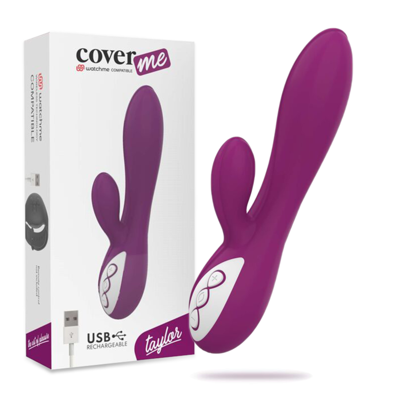 COVERME - TAYLOR-VIBRATOR, KOMPATIBEL MIT DER WIRELESS-TECHNOLOGIE VON WATCHME - Sexotim