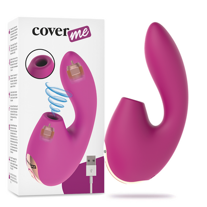 COVERME - KLITORASAUGUNG & LEISTUNGSSTARKER G-SPOT-RUSH-VIBRATOR - Sexotim