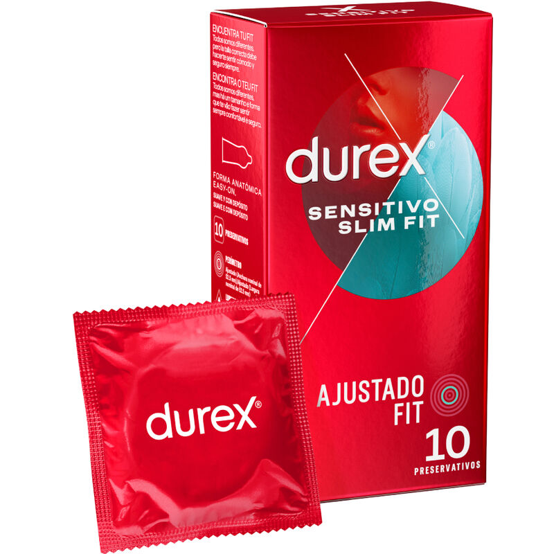 DUREX - SENSITIVO SLIM FIT 10 EINHEITEN - Sexotim