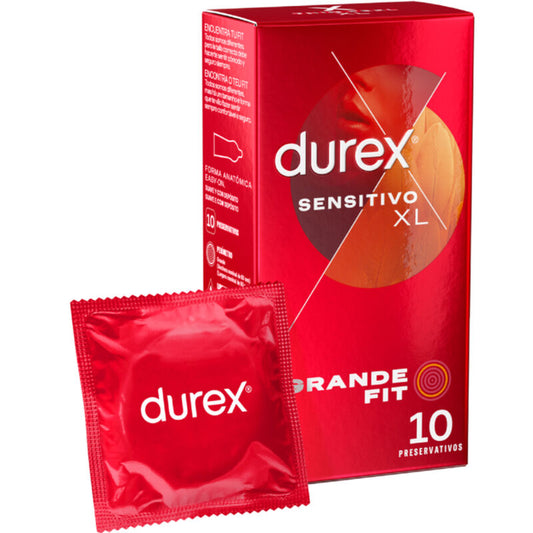 DUREX - SENSITIVE XL-KONDOME 10 EINHEITEN - Sexotim