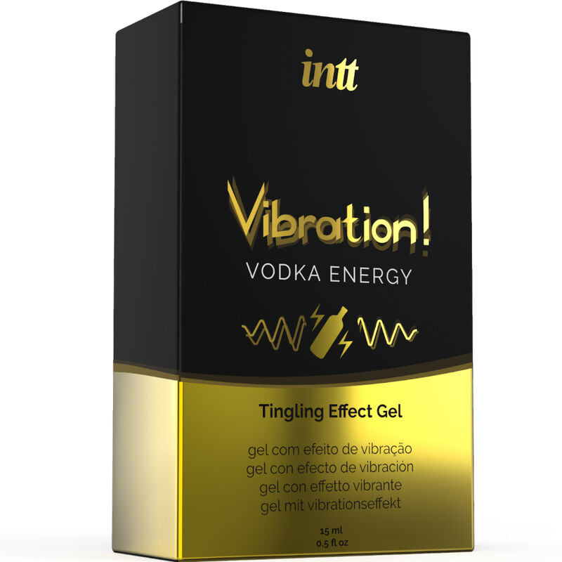 INTT - KRAFTVOLLES INTIMSTIMULIERENDES FLÜSSIGES VIBRATIONSGEL VODKA 15ML - Sexotim