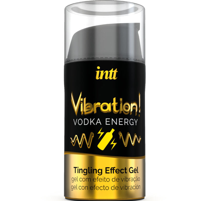 INTT - KRAFTVOLLES INTIMSTIMULIERENDES FLÜSSIGES VIBRATIONSGEL VODKA 15ML - Sexotim