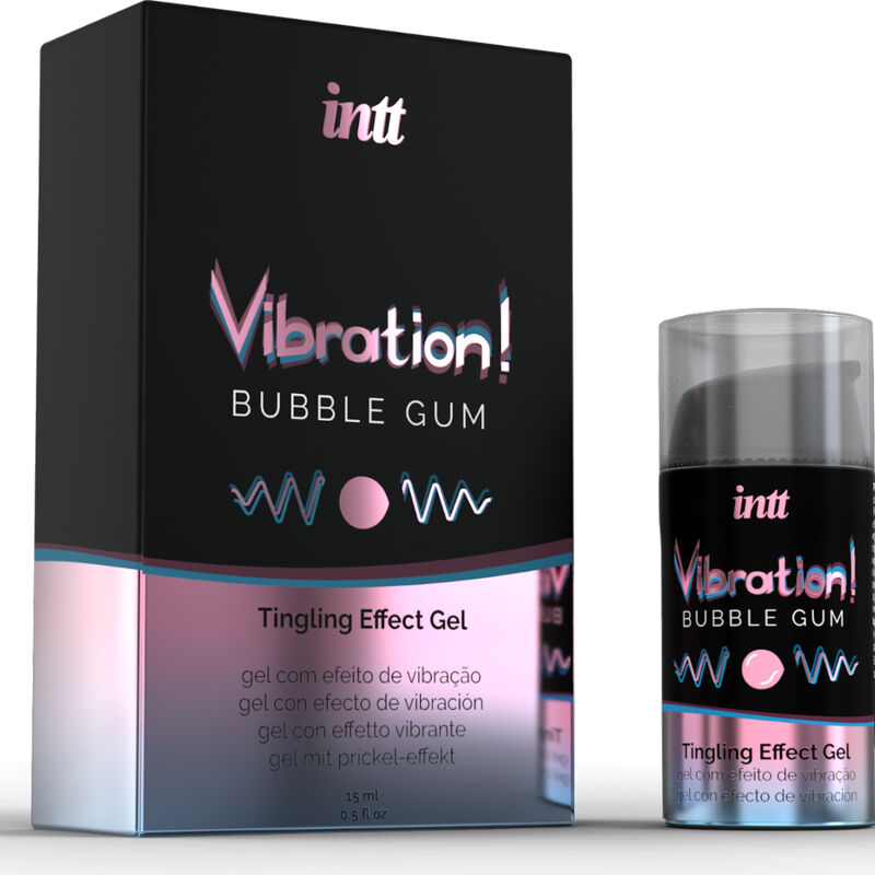 INTT - KRAFTVOLLES INTIMSTIMULIERENDES FLÜSSIGES VIBRIERENDES GUM GUM 15ML - Sexotim