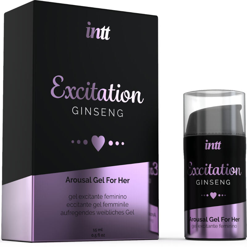 INTT LUBRICANTS - STIMULIERENDES UND AUFREGENDES GEL INTIMER WÄRMEAKTIVATOR SEXUELLES - Sexotim