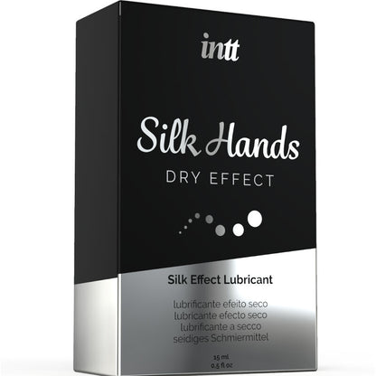 INTT LUBRICANTS - SILK HANDS GLEITMITTEL KONZENTRIERTE SILIKONFORMEL 15 ML - Sexotim