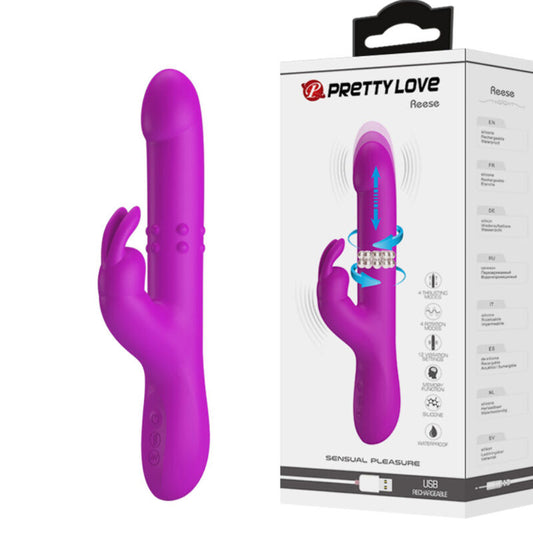 PRETTY LOVE - REESE VIBRATOR MIT LILA ROTATION - Sexotim