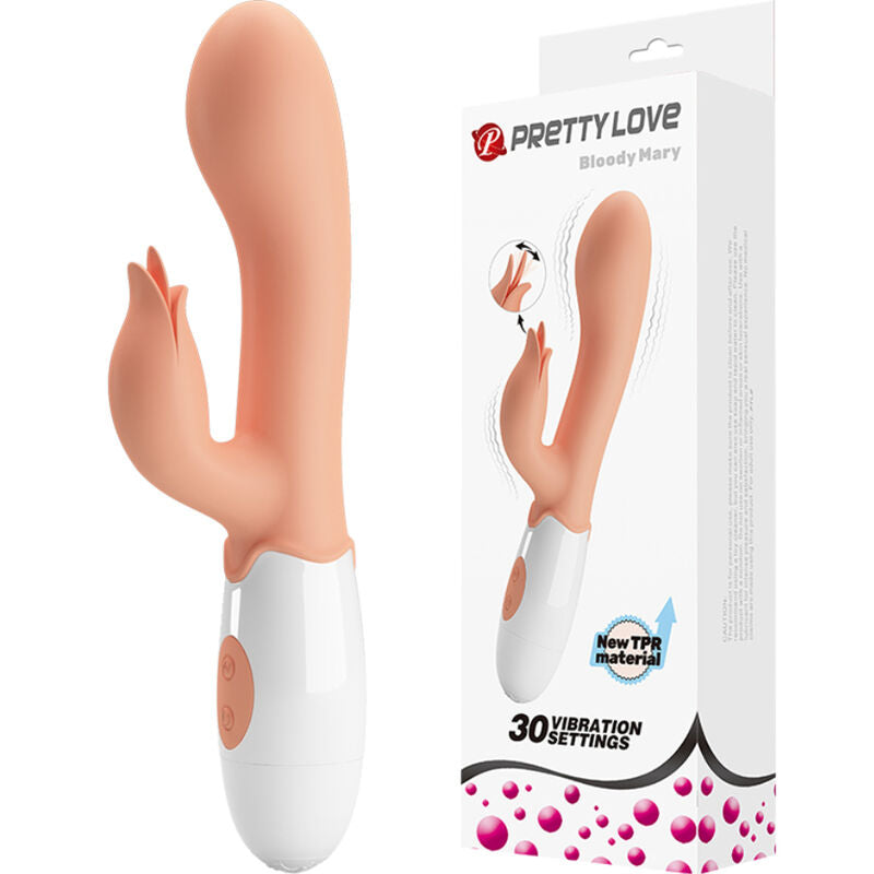 PRETTY LOVE - BLOODY MARY VIBRATOR MIT STIMULATOR - Sexotim