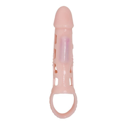 PRETTY LOVE - HARRISON PENIS EXTENDER COVER MIT VIBRATION UND RIEMEN 13.5 CM - Sexotim