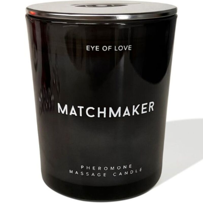 EYE OF LOVE - MATCHMAKER BLACK DIAMOND MASSAGEKERZE ZIEHEN SIE SIE AN, 150 ML - Sexotim