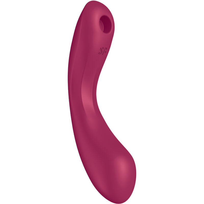 SATISFYER - CURVE TRINITY 1 AIR PULSE VIBRATION RED - Sexotim