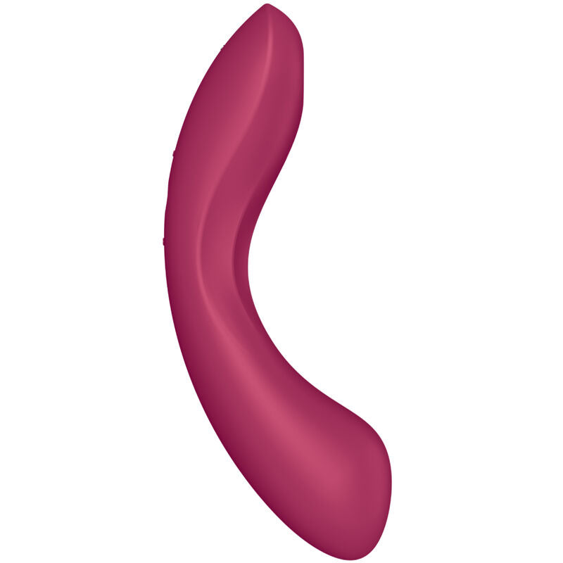 SATISFYER - CURVE TRINITY 1 AIR PULSE VIBRATION RED - Sexotim