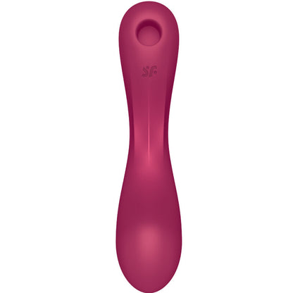 SATISFYER - CURVE TRINITY 1 AIR PULSE VIBRATION RED - Sexotim