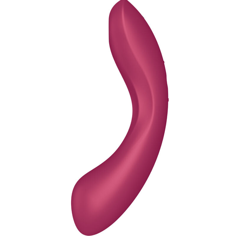 SATISFYER - CURVE TRINITY 1 AIR PULSE VIBRATION RED - Sexotim